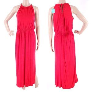 August Salt Women Maxi Dress Drawstring Size M - made in USA - NWT